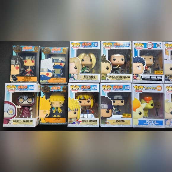 Assorted Anime Funkos (Naruto) - Picture 2 of 3
